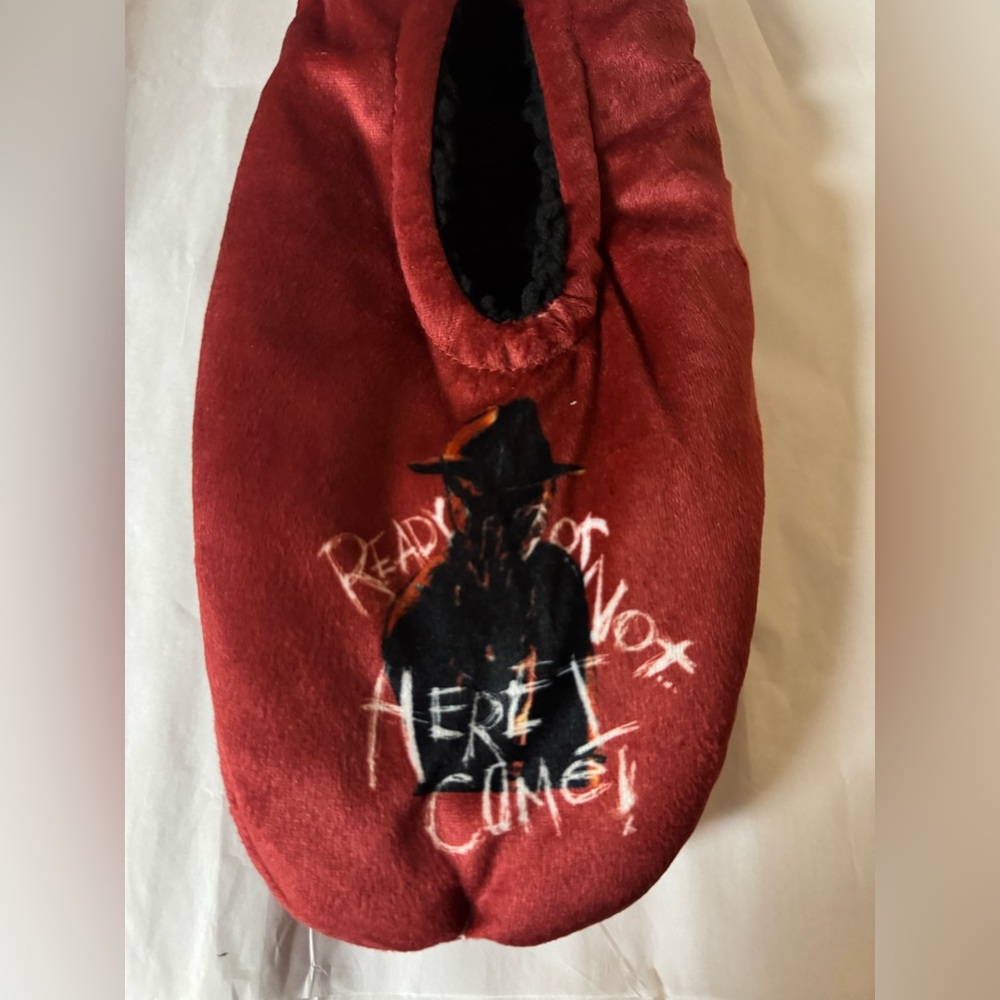 A Nightmare on Elm Street Velvet Slippers